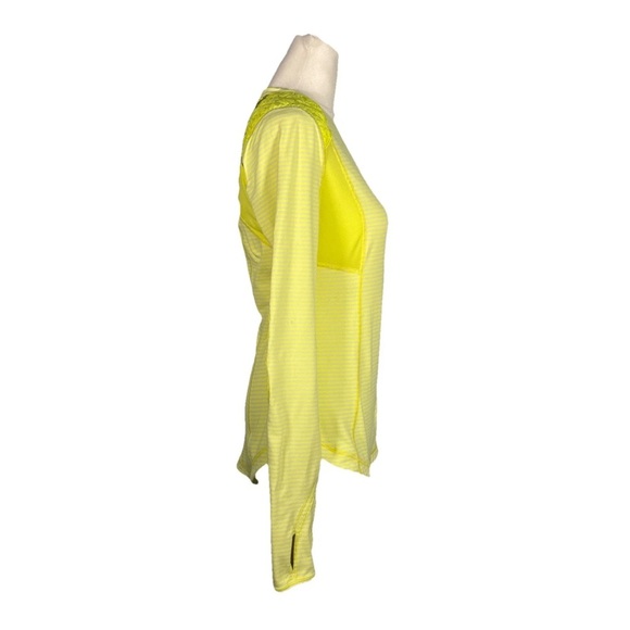 Lululemon-RUN: Ice Queen Long Sleeve Yellow Size 6 - Picture 12 of 13
